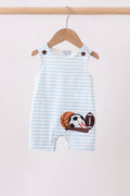 Blue Sports Ball Stripe Applique Jon