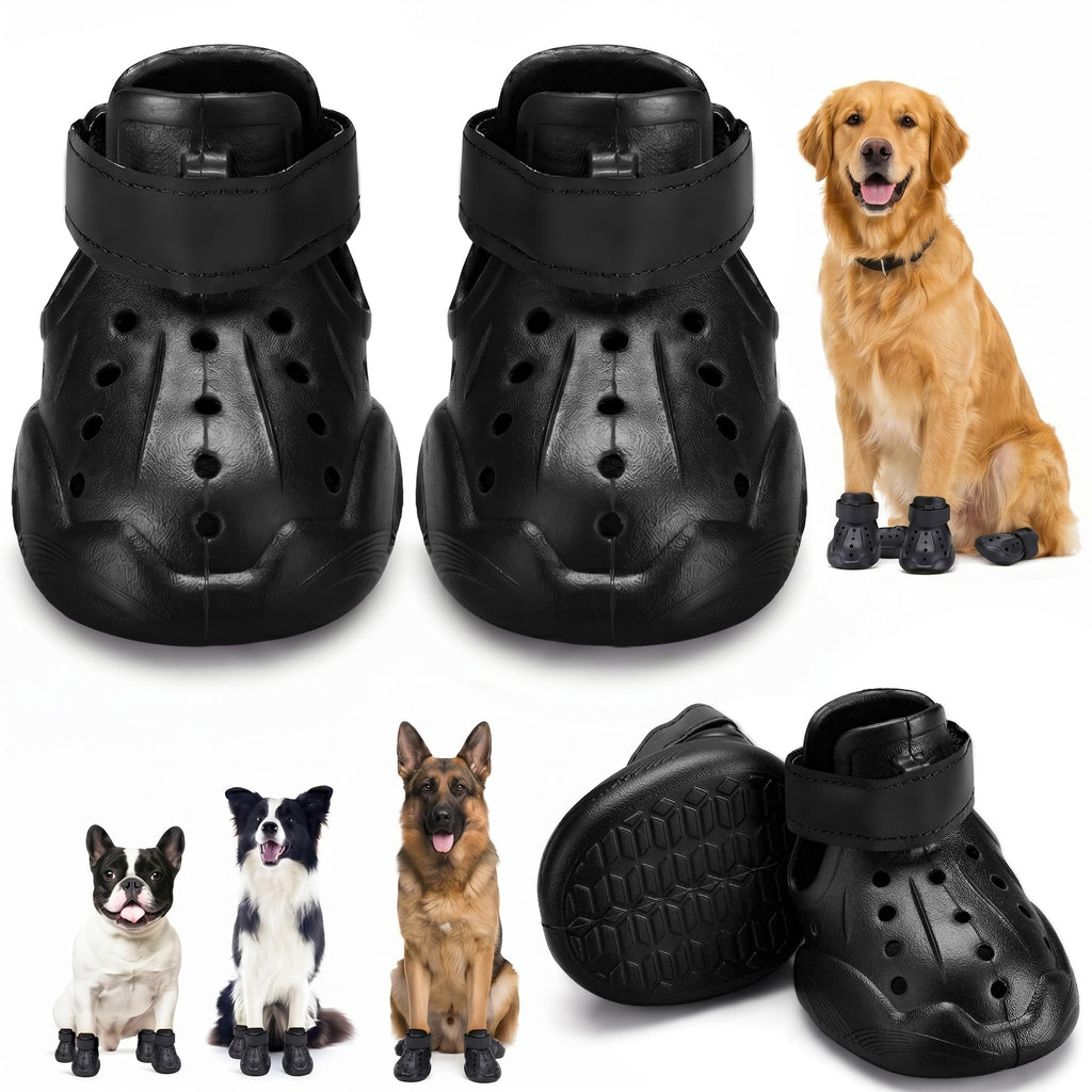 Dog Shoes For Dogs, Clogs Boots Booties Hot Pavement, Rain Waterproof Shoe Summer Sandals Puppy Breathable Doggie Doggy Light Water Up Sneaker